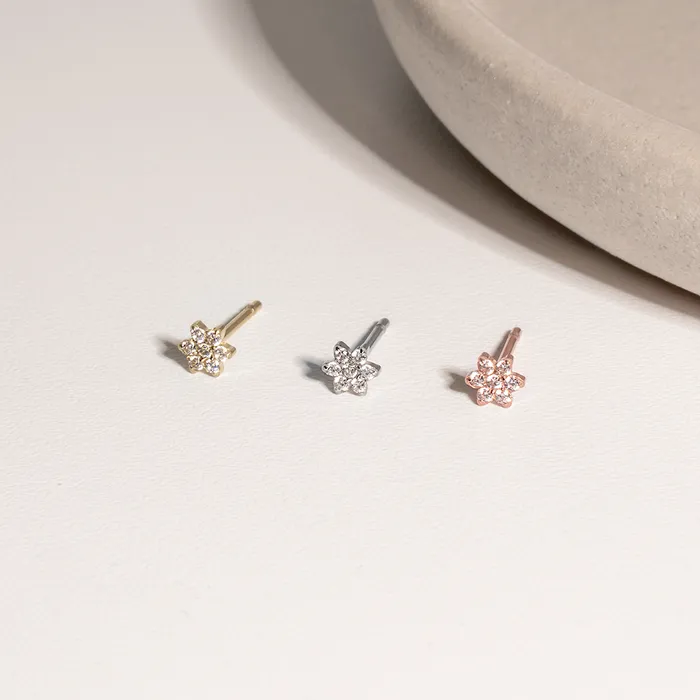 Lily Stud Earrings Mia Bijoux Earrings