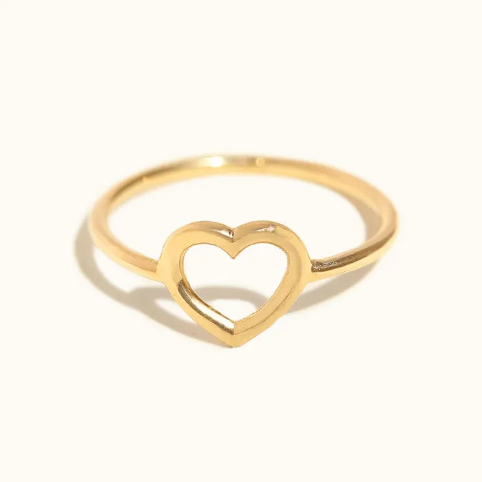 LOULOUROSE Open Heart Ring Rings