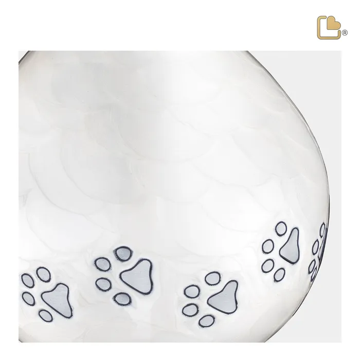 LoveUrns Pets Earrings LoveDrop Pearl Pet Cremation Urn