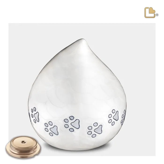LoveUrns Pets Earrings LoveDrop Pearl Pet Cremation Urn