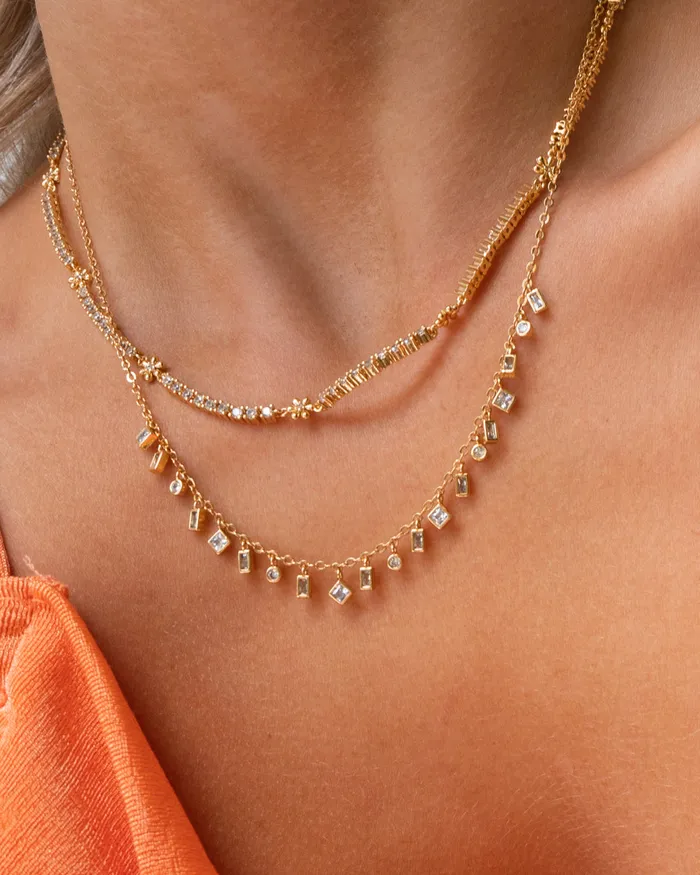 Luv Aj Necklaces Mixte Shaker Necklace Gold Luv Aj Necklaces Mixte Shaker Necklace Gold