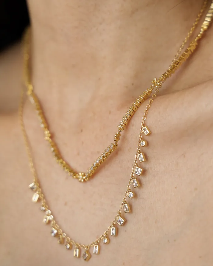 Luv Aj Necklaces Mixte Shaker Necklace Gold Luv Aj Necklaces Mixte Shaker Necklace Gold