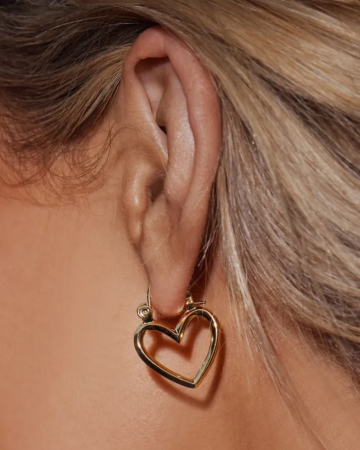 Mini Heartbreaker Hoops Gold Luv Aj PreStyled Sets