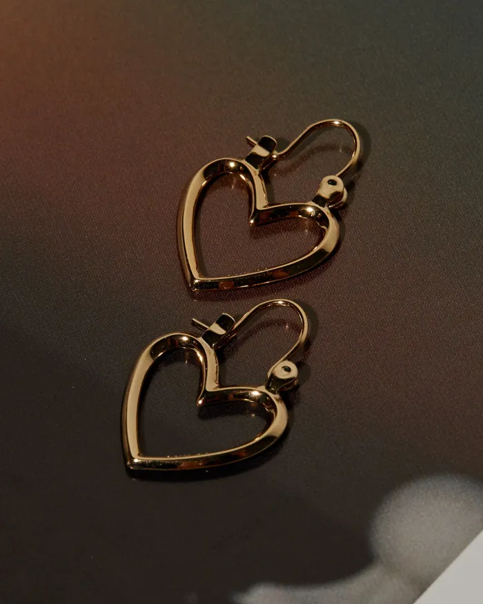 Mini Heartbreaker Hoops Gold Luv Aj PreStyled Sets