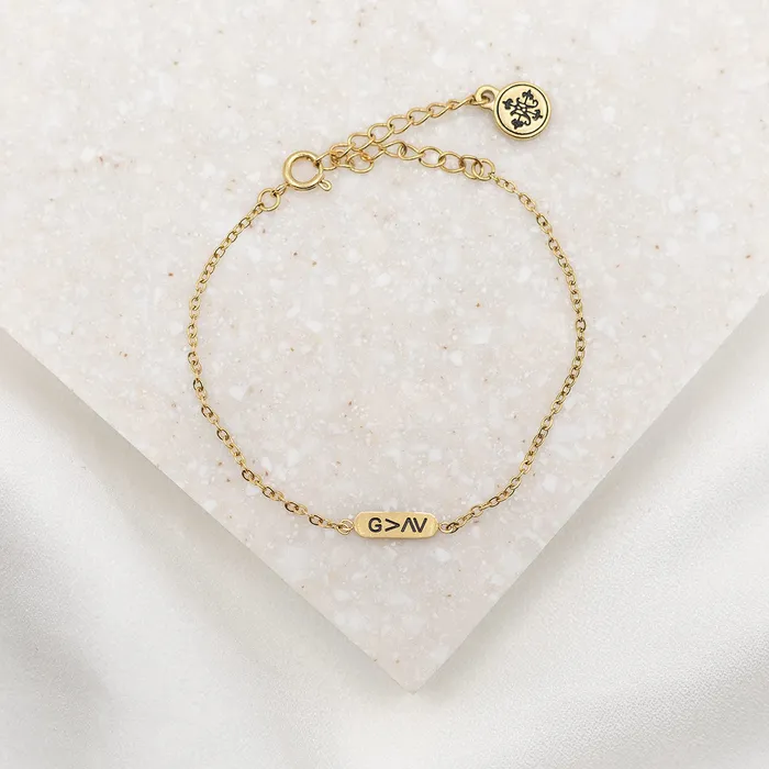 My Saint My Hero Bracelets God is Greater ID Bracelet