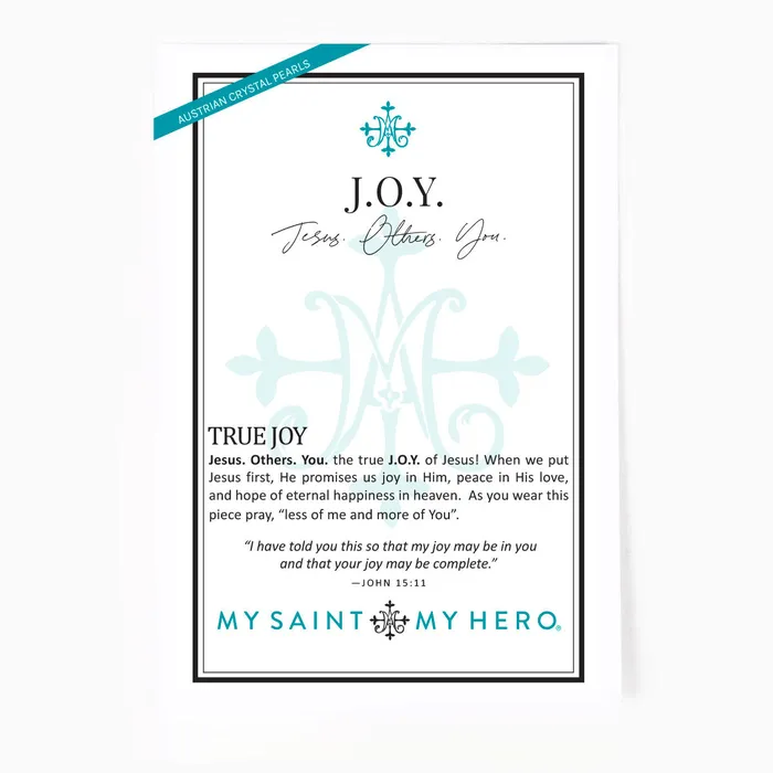 My Saint My Hero Bracelets JOY Bracelet St Benedict