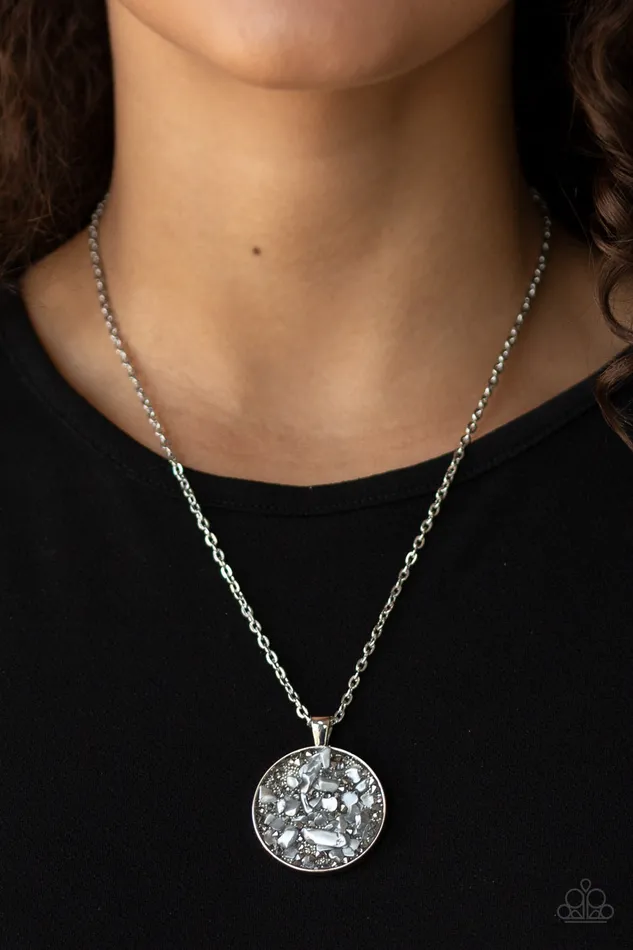 Necklaces Glam Crush Monday Silver Paparazzi Necklace All Eyes On U Jewelry Paparazzi Accessories Necklaces Glam Crush Monday Silver Paparazzi Necklace All Eyes On U Jewelry Paparazzi Accessories