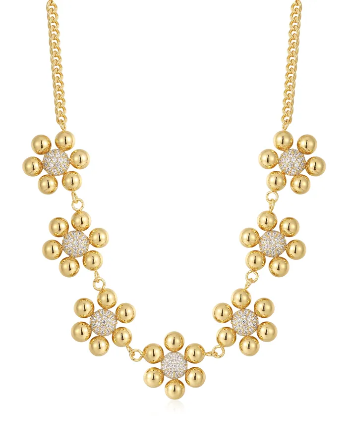 Necklaces Luv Aj Daisy Statement Necklace Gold