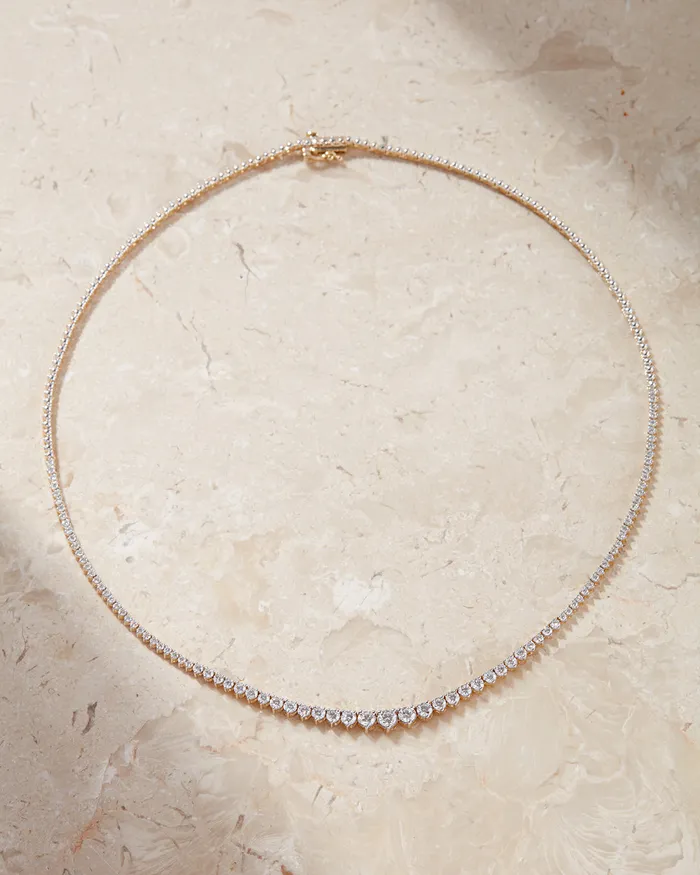 Necklaces Luv Aj Fine The Graduated Tennis Necklace Necklaces Luv Aj Fine The Graduated Tennis Necklace
