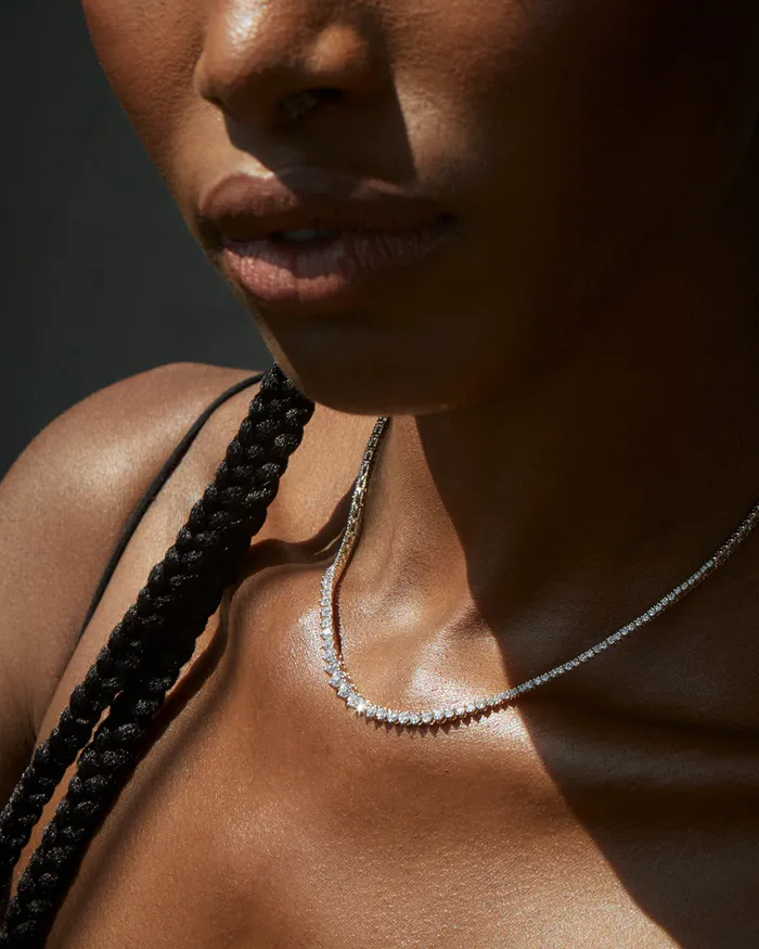 Necklaces Luv Aj Fine The Graduated Tennis Necklace Necklaces Luv Aj Fine The Graduated Tennis Necklace