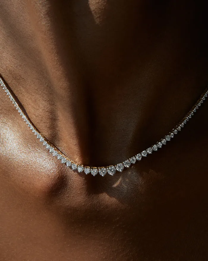 Necklaces Luv Aj Fine The Graduated Tennis Necklace Necklaces Luv Aj Fine The Graduated Tennis Necklace