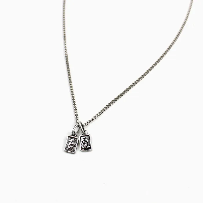 Necklaces My Saint My Hero Garment of Grace Scapular Necklace Sterling Silver