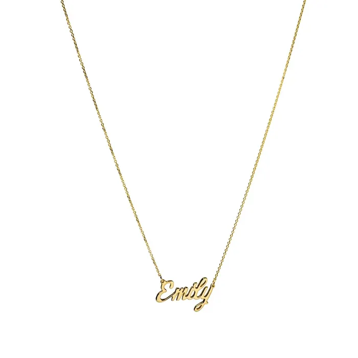 Necklaces Suetables Bella Custom Name Necklace