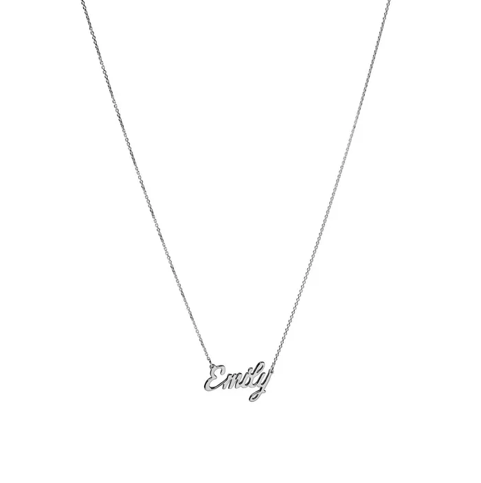 Necklaces Suetables Bella Custom Name Necklace