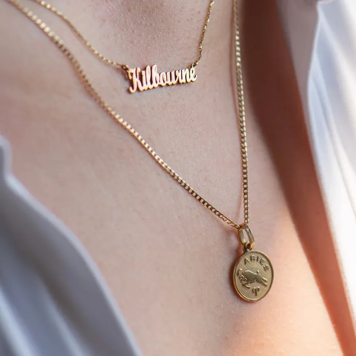 Necklaces Suetables Bella Custom Name Necklace