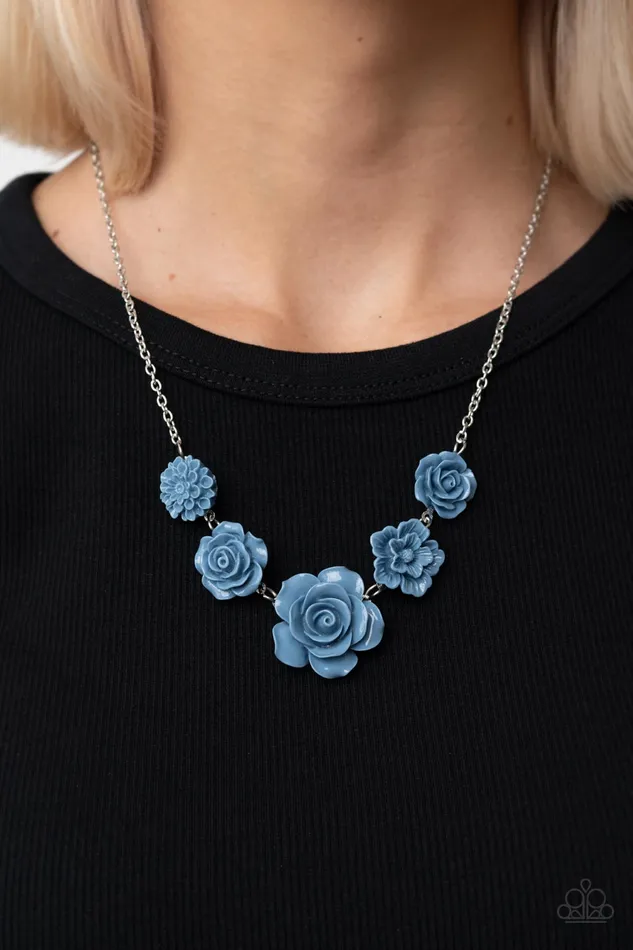 PRIMROSE and Pretty Blue Paparazzi Necklace All Eyes On U Jewelry Paparazzi Accessories Necklaces