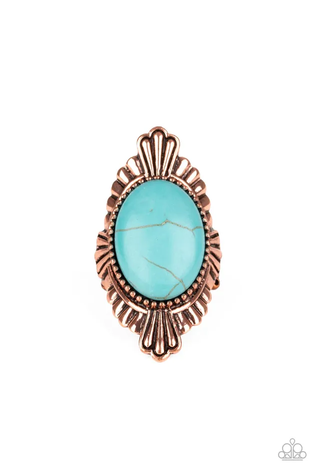 Rings All Eyes On U Jewelry Paparazzi Accessories Pioneer Party Copper Ring Paparazzi Ring