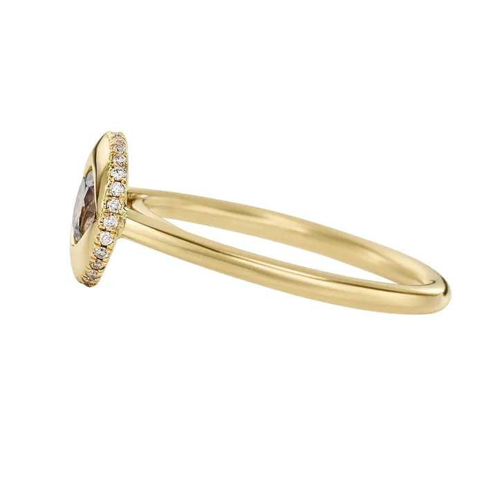 Rings ARTEMER Ayin Parti Sapphire Diamond Ring