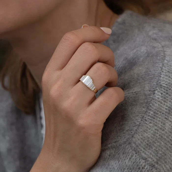 Rings ARTEMER Needle Diamond Tiara Ring