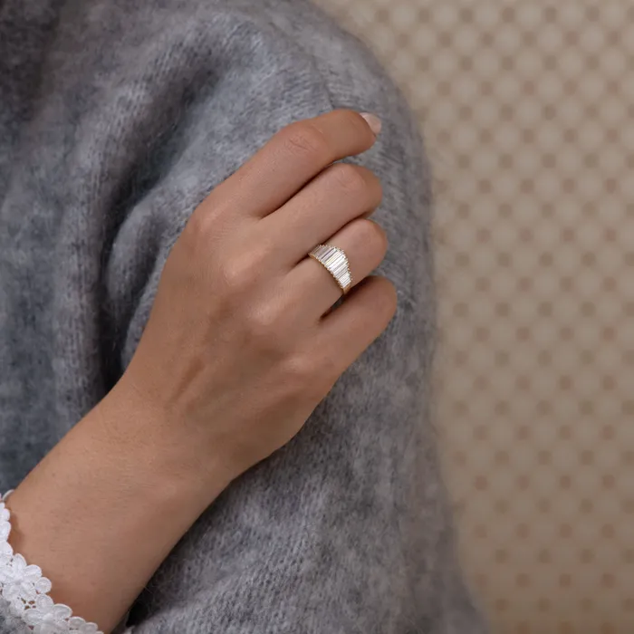 Rings ARTEMER Needle Diamond Tiara Ring