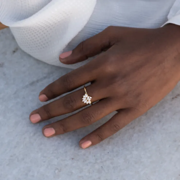 Rings Diamond Snowflake Ring ARTEMER