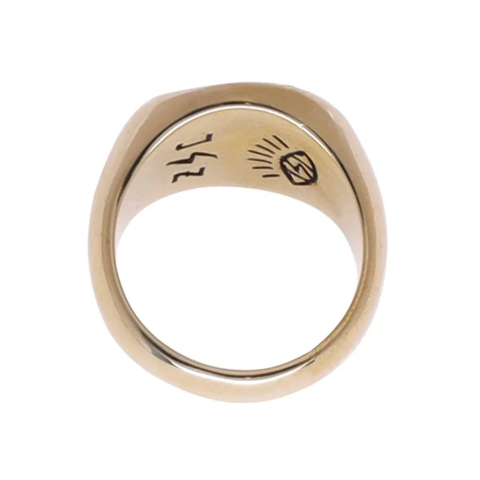 Rings JewelryLab WOLF RING BRASS