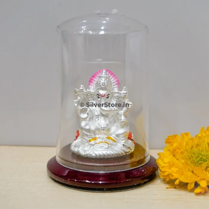 Rings Silver Ganesh Idol GA11 silversrorein