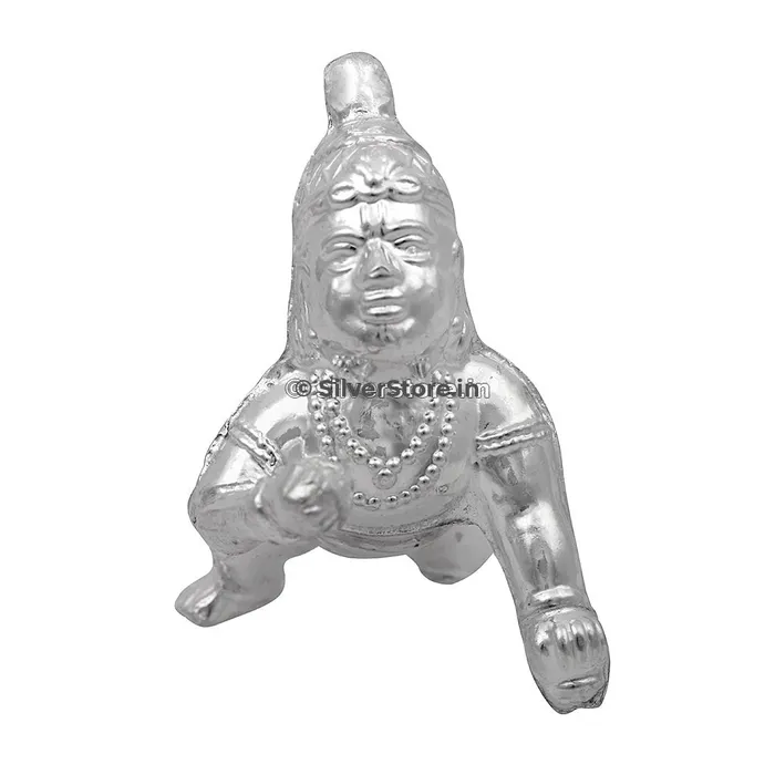 Rings Silver Kahna Lalji Krishna Idol silversrorein