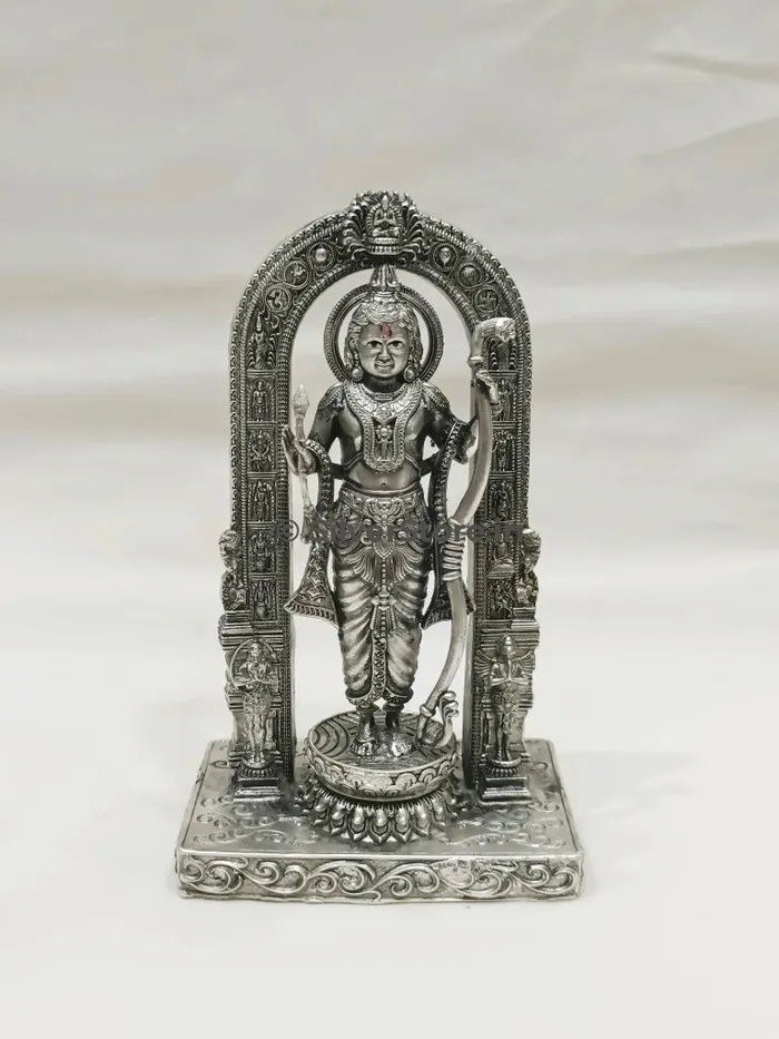 Rings SilverStorein Pure Silver Ram Lalla Idol 925 silver
