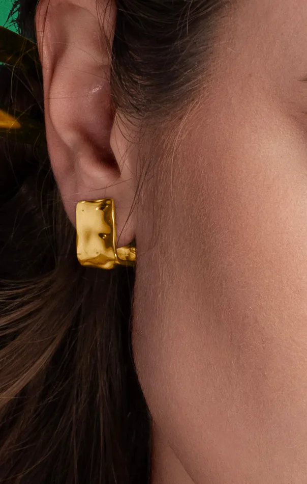 SOKO Earrings Bahari Square Hoop Earrings