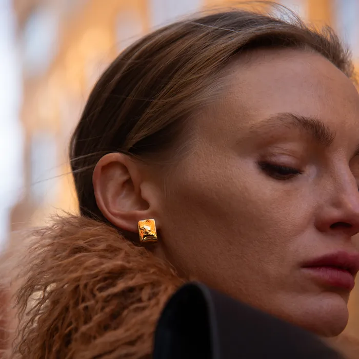 SOKO Earrings Bahari Square Hoop Earrings