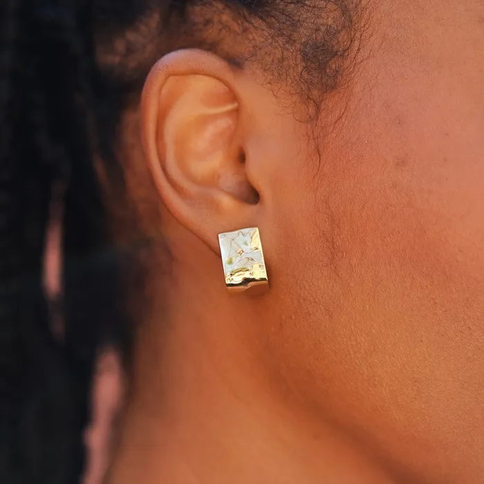 SOKO Earrings Bahari Square Hoop Earrings