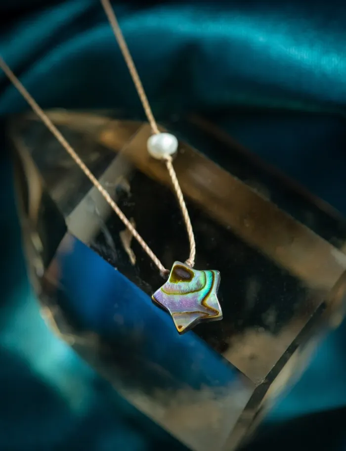 SoulKu Necklaces Abalone Shoot for the Stars Necklace