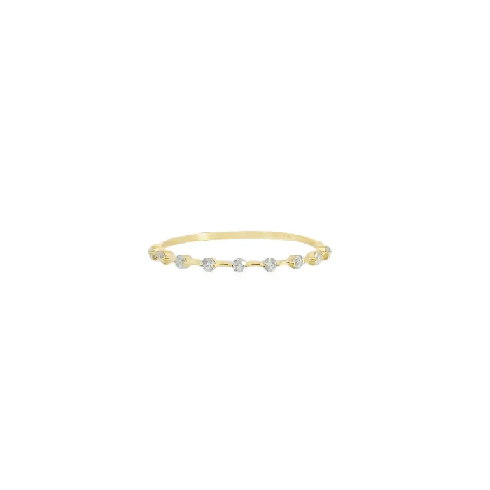 Suetables Rings 14K Gold Prong Set Ring