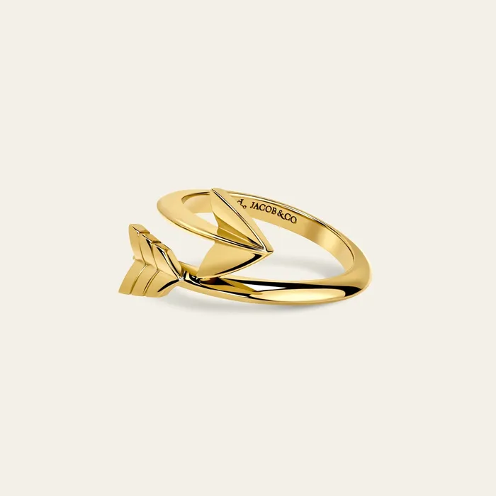 Super Arrow Ring Hand crafted in 18k yellow gold Rings