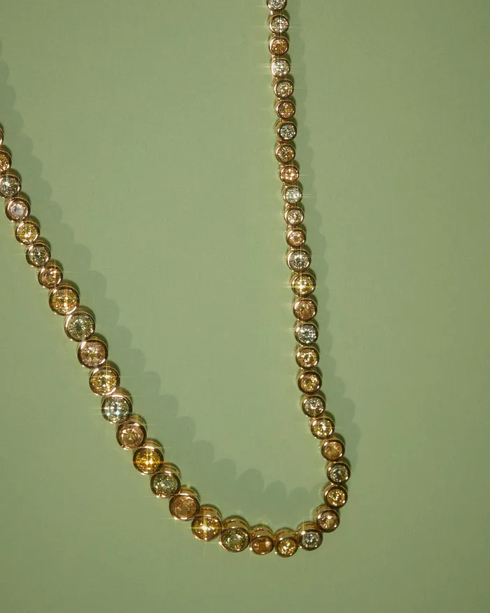 The Isla Tennis Necklace Luv Aj Fine Necklaces