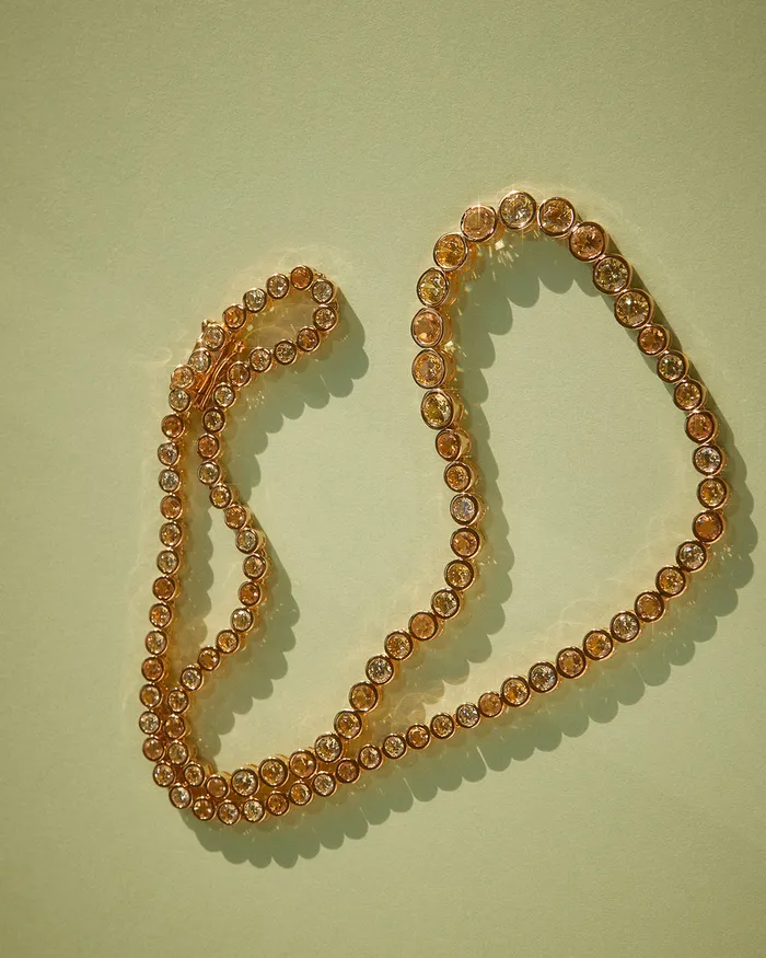 The Isla Tennis Necklace Luv Aj Fine Necklaces
