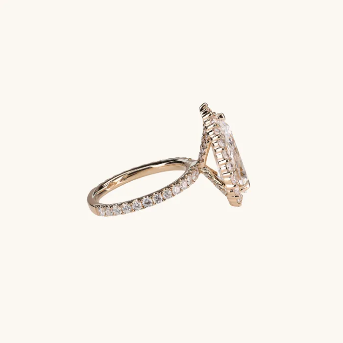 339 Pear Lab Diamond Engagement Ring Happy Jewelers Rings