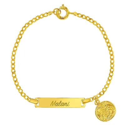 925 Sterling Silver Gold Plated Tag ID Guardian Angel Baby Identification Bracelet 5 Baby ID Bracelets Bracelets 925 Sterling Silver Gold Plated Tag ID Guardian Angel Baby Identification Bracelet 5 Baby ID Bracelets Bracelets
