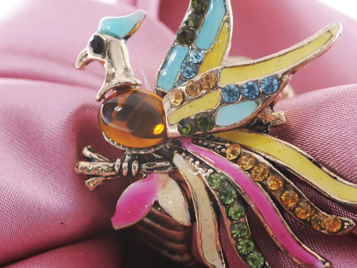 Alilang Antique Multicolored Colorful Phoenix Bird Ring Rings Alilang Antique Multicolored Colorful Phoenix Bird Ring Rings