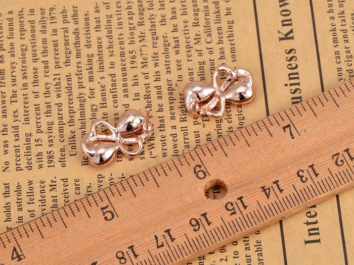 Alilang Earrings Swarovski Crystal Element Rose Gold Pink Teardrop Abstract Infinity Symbol Sign Stud Earrings Alilang Earrings Swarovski Crystal Element Rose Gold Pink Teardrop Abstract Infinity Symbol Sign Stud Earrings