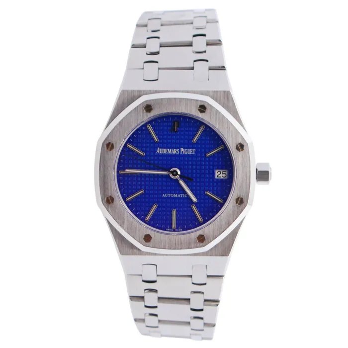 Audemars Piguet Royal Oak 41mm Blue Dial Watch Ref 14790STOO0789ST09 Happy Jewelers Watches