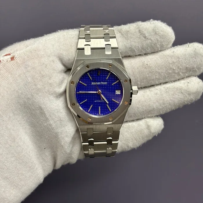Audemars Piguet Royal Oak 41mm Blue Dial Watch Ref 14790STOO0789ST09 Happy Jewelers Watches Audemars Piguet Royal Oak 41mm Blue Dial Watch Ref 14790STOO0789ST09 Happy Jewelers Watches