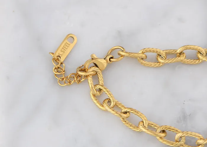 Bracelets ALILANGCOM 18K GoldPlated Pearl Link Bracelet Stainless Steel Pearl Bead Chain Bracelet Boho Chic Jewelry for Valentines Day Birthdays Bracelets ALILANGCOM 18K GoldPlated Pearl Link Bracelet Stainless Steel Pearl Bead Chain Bracelet Boho Chic Jewelry for Valentines Day Birthdays