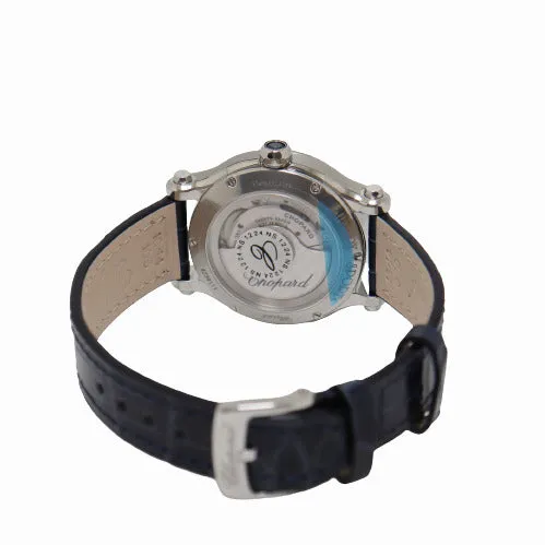 Bracelets BRAND NEW Chopard Ladies Happy Sport Stainless Steel 33mm Silver Dial Watch Reference 2786083001 Happy Jewelers