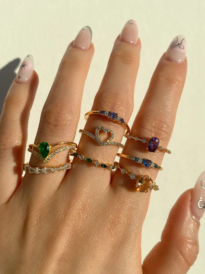 Chvker Jewelry Rings Zinnia 925 Ring