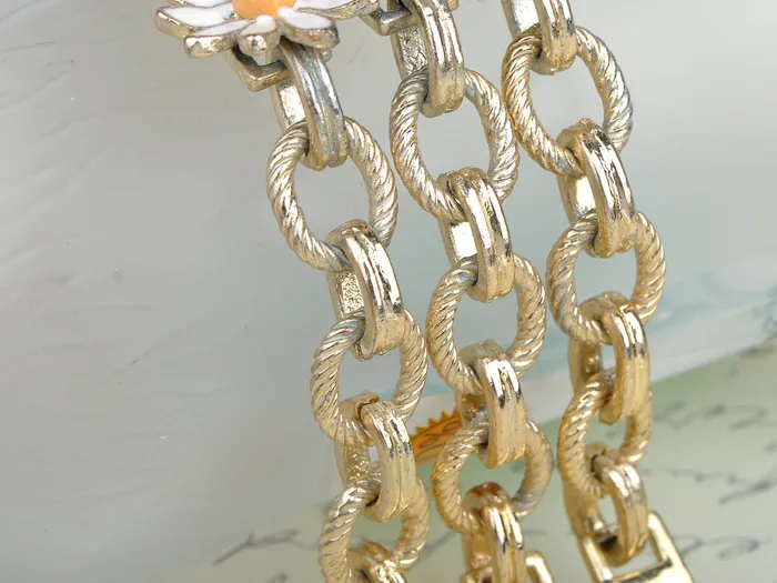 Colorful Enamel Flower Ladybug Butterfly Chain Bracelet Alilang Bracelets Colorful Enamel Flower Ladybug Butterfly Chain Bracelet Alilang Bracelets