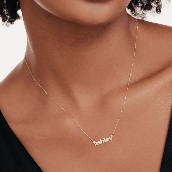 Dainty Custom Name Necklace Gelin Diamond Necklaces