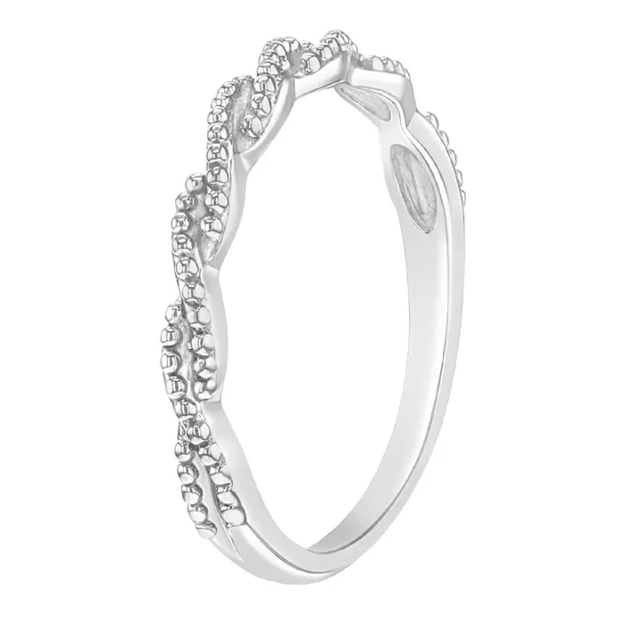 Delicate Twist Size 57 Kids Teen Ring Sterling Silver Teen Rings Rings
