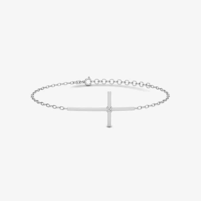 Diamond Cross Bracelet Gelin Diamond Bracelets